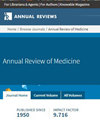 Annual Review of Medicine雜志封面